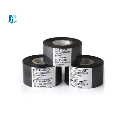 SCF900 LC1 FC3 Imprimante à ruban d'estampage à chaud Foil de codage de date de couleur 25 mm*100 m