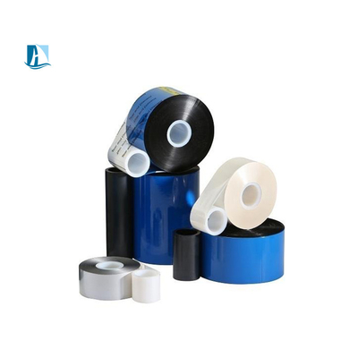 Ruban de résine personnalisé de 12 mm de largeur garantissant l'impression sur une imprimante de transfert thermique à bord proche