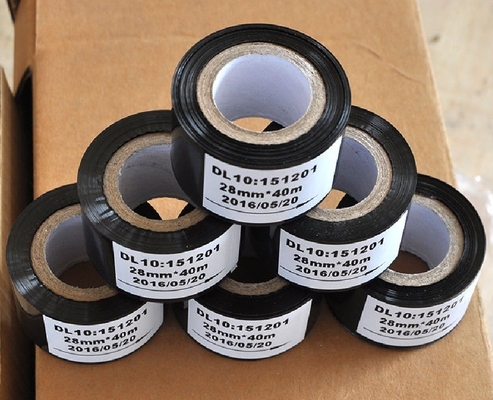 Largeur de 12 mm, ruban à timbre chaud coloré répond aux exigences du client pour la télécopieuse