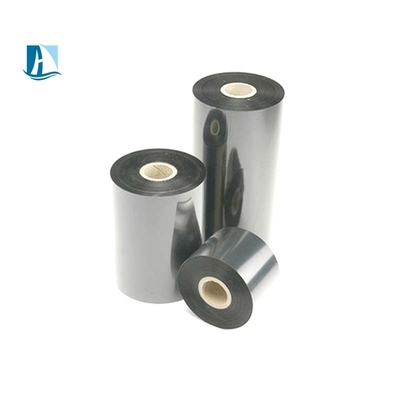 Ruban de transfert thermique de qualité cire/résine bleu de qualité A de largeur 110 mm Ruban d'imprimante bleu