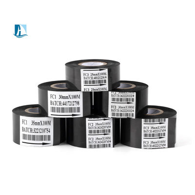 Fourniture directe 12 mm largeur Black Hot Stamp Ribbon SCF900 pour imprimante