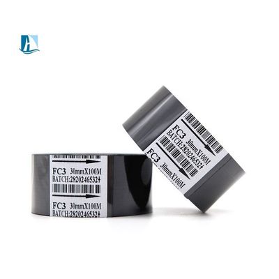 30*100 mm Lettre en laiton Compatible HC3 Feuille d'estampage à chaud pour le codage des emballages en plastique