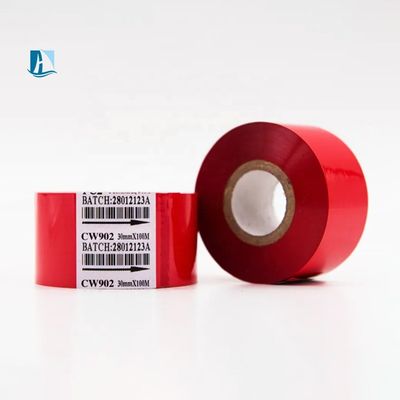 SCF900 Ruban à timbre chaud 30*100m Couleur noire pour les exigences de personnalisation de l'imprimante