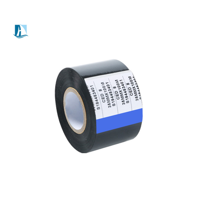 Ligne de codage noire de 30 mm*100 m pour le codage de la date d'impression par lots