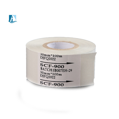 55*100m/122m largeur ruban de timbre à chaud personnalisé pour le codage de date sur le codeur de lot de type 241