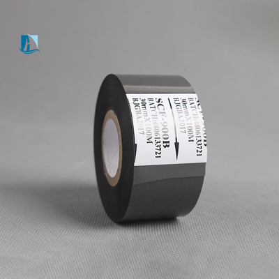 30 mm de largeur 100 m de longueur ruban à timbre chaud pour imprimante de code semi-automatique