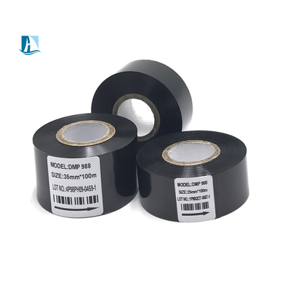 25 mm de largeur en feuille de codage à chaud pour imprimante d'étiquettes Température 100C-160C Équipement applicable