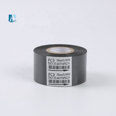 30 mm de largeur ruban de timbre à chaud pour la date et le code du lot 100M de longueur Étiquettes nécessaires