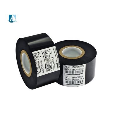 Ruban d'imprimante de lettres en laiton 25 mm 100M Ruban de transfert thermique pour feuille d'estampage à codage à chaud