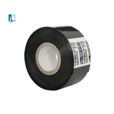 Un ruban SCF900 de qualité 25*100m en noir, parfait pour l'impression d'étiquettes volumineuses