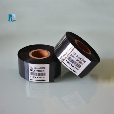 Ruban d'imprimante couleur noire personnalisé 30*100m pour les besoins d'achat originaux et B2B
