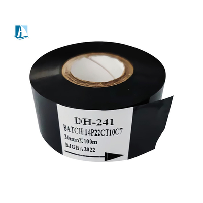 Imprimante personnalisée PET ruban à codes à barres LC1 25mm * 100m pour l'imprimante de date FC3 SCF900 Stamp à chaud