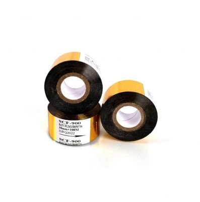 Imprimante d'étiquettes 25mm*100m Rouleaux d'estampage à chaud en feuille pour papier PET et ruban d'imprimante de date