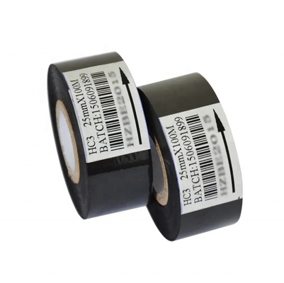 SCF900 SCF907 30 mm*100 m Feuille de timbre à chaud de qualité A Impression de date rouge pour la fabrication d'étiquettes