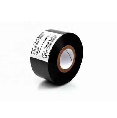 Demande personnalisée Ruban d'imprimante pour l'impression par lots de date 30*100m Black Hot Stamp