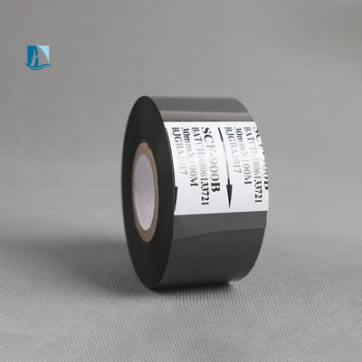 30 mm * 100 m LC1 Ruban d'encre à transfert thermique noir pour imprimante Date du lot Matériau plastique