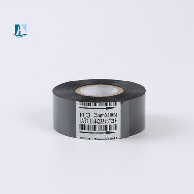 Scf 900 30mm*100m Tape d'impression en sac en plastique avec date d'estampage noire