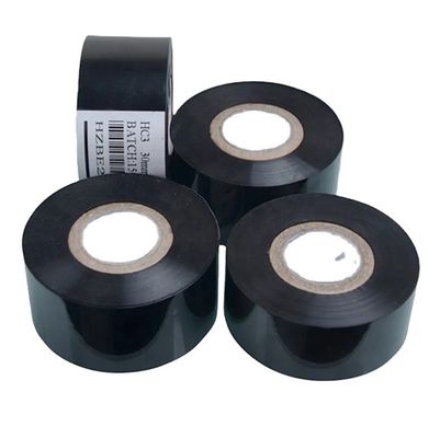 Scf 900 30mm*100m Tape d'impression en sac en plastique avec date d'estampage noire