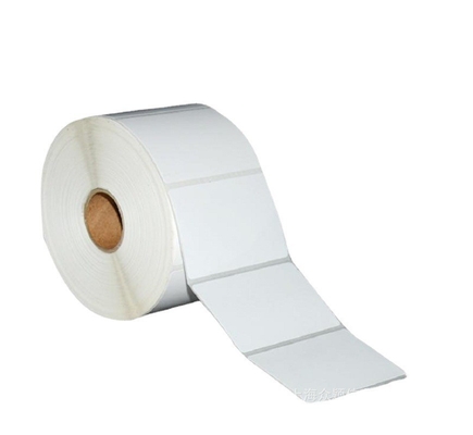 Rouleaux d'étiquettes thermiques imprimées sur mesure pour l'impression de codes à barres sur imprimantes thermiques directes