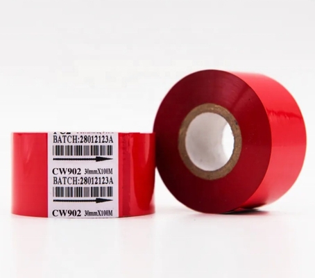 Améliorez votre jeu d'étiquette avec un ruban de timbre chaud de grade en rouge et d'autres couleurs vives