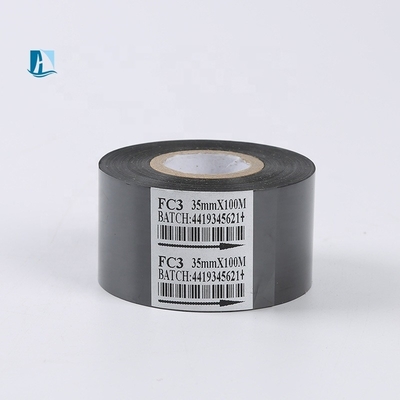 HP241 HP241B DY-825mm*100m Ruban d'imprimante PET Feuille de codage jaune pour une date d'impression constante