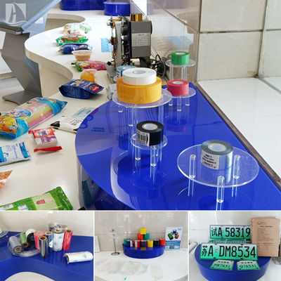 Emballages en plastique alimentaire Clamshell Stampage en feuille chaude et ruban de transfert thermique Générique