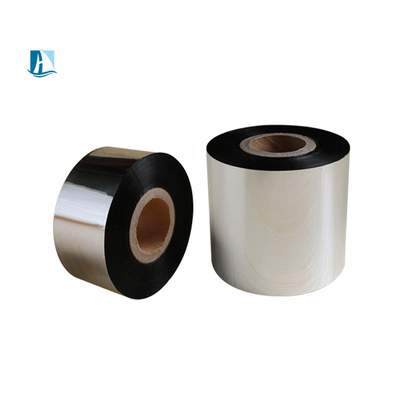 Température du ruban de transfert thermique en résine de cire noire 100C-160C pour l'impression d'étiquettes