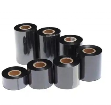 Ruban d'imprimante à écriture ronde en cire de résine ruban de transfert thermique 110mm*300m Ttr