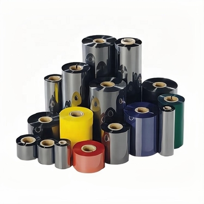 Ruban d'imprimante à écriture ronde en cire de résine ruban de transfert thermique 110mm*300m Ttr