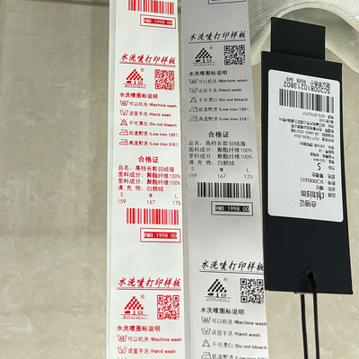 Imprimer Date de production Étiquette en cire de ruban plastique Imprimante Ruban de résine pour code à barres