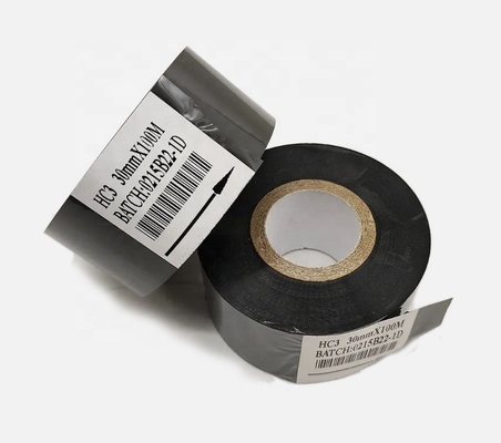 Ruban d'imprimante en résine pour estampage à chaud Température 100C-160C 55*100m/122m Fabriqué
