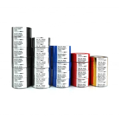 Fournir un ruban d'impression thermique de 20 mm*100 m pour une imprimante d'étiquettes