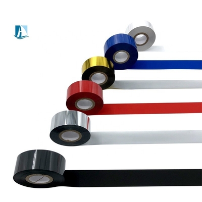 Codificateur de date de chauffage direct Ruban en résine de cire pour imprimante à lettres en laiton Température 100C-160C