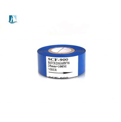 RIBON de transfert thermique de 30 mm*100 m compatible pour l'estampage à chaud et l'impression du code de lot