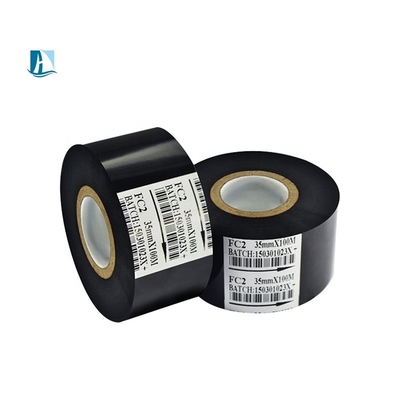 Couleur personnalisée de 30 mm*122 m, ruban de codage de la date, feuille d'estampage à chaud pour l'impression de papier plastique