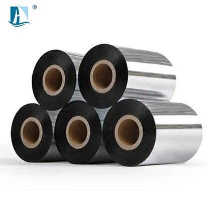 Ruban d'imprimante à transfert thermique 110x300m TTR Ruban de code à barres noir pour couleur verte