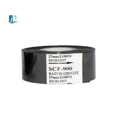 Vitesse 30 mm 100 m ruban en papier chaud en noir pour HP241b HP241 machine de codage Jumbo Roll