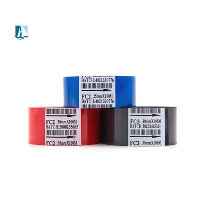 Vitesse 30 mm 100 m ruban en papier chaud en noir pour HP241b HP241 machine de codage Jumbo Roll
