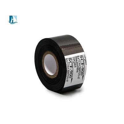 30mm*100m PET Gold Silver Hot Foil Ribbon pour la machine de codage HP241b Type d'impression en PET