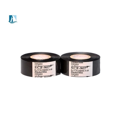 30mm*100m PET Gold Silver Hot Foil Ribbon pour la machine de codage HP241b Type d'impression en PET