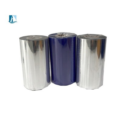 Résine de ruban de soins de lavage textile de 40 mm x 600 m pour imprimante d'étiquettes en nylon taffeta polyester satiné