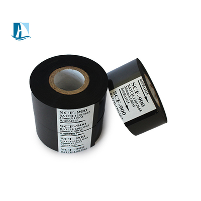 DY8 Date Coding Machine Ruban noir de 12 mm de largeur pour imprimante à estampage à chaud Compatible
