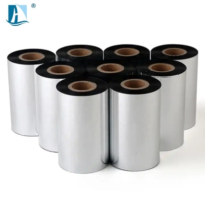 24 mm PET Silver Hot Stamping Ribbon LC1 50 mm*100 m pour la date d'impression et le film d'emballage