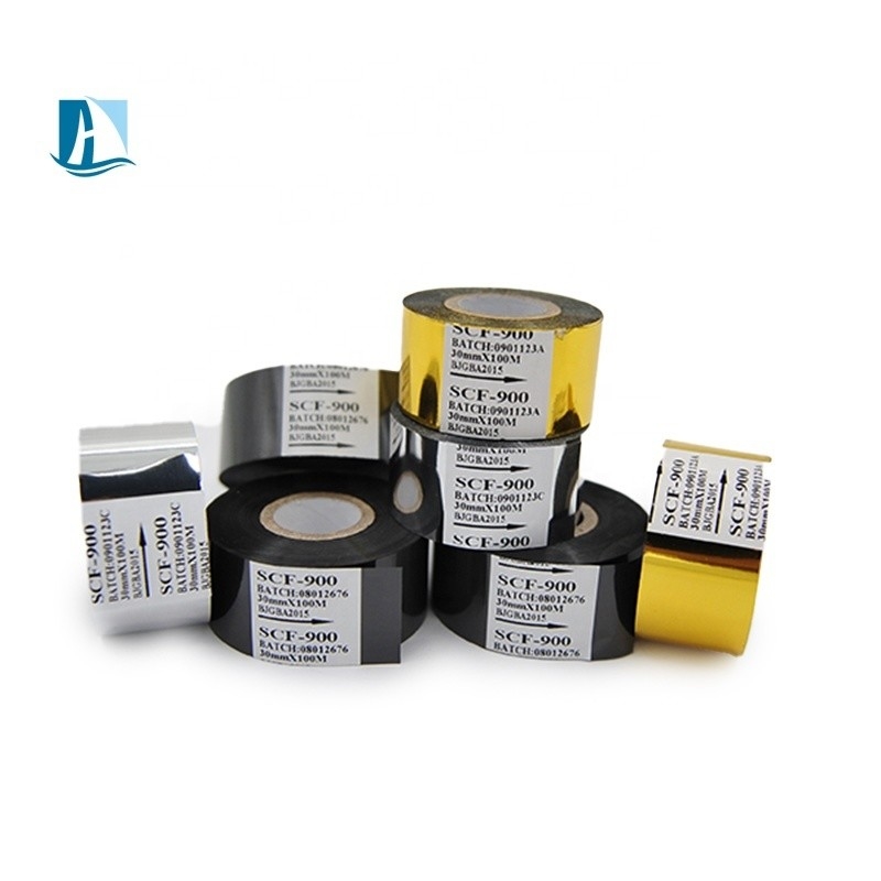 30mm Résine Stamp Coding Hot Stamping Film ruban pour le codeur de date machine de codage par lots