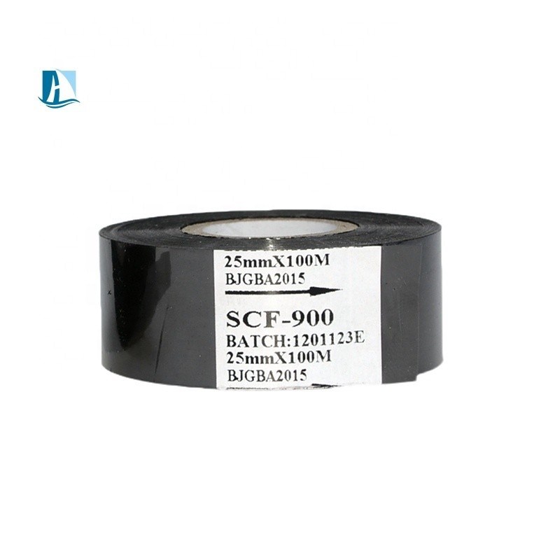 SCF-900 Ruban de transfert thermique pour imprimante couleur Noir Blanc Or Argent Codage de date