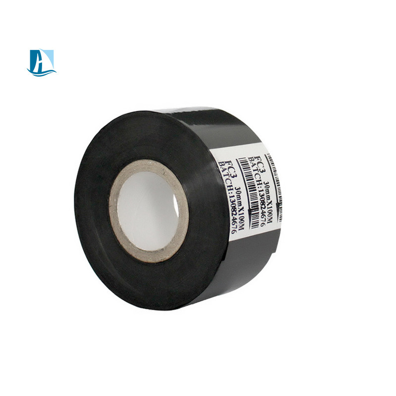 Taille personnalisable 25mm*100m Feuille de timbre à chaud Fc3 pour ruban vert de transfert thermique