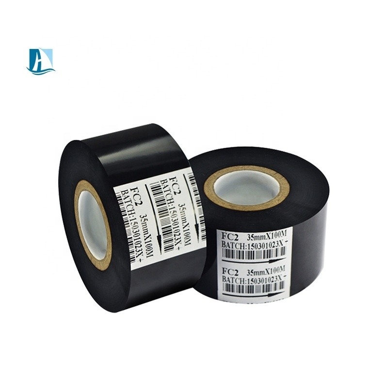 Couleur personnalisée de 30 mm*122 m, ruban de codage de la date, feuille d'estampage à chaud pour l'impression de papier plastique