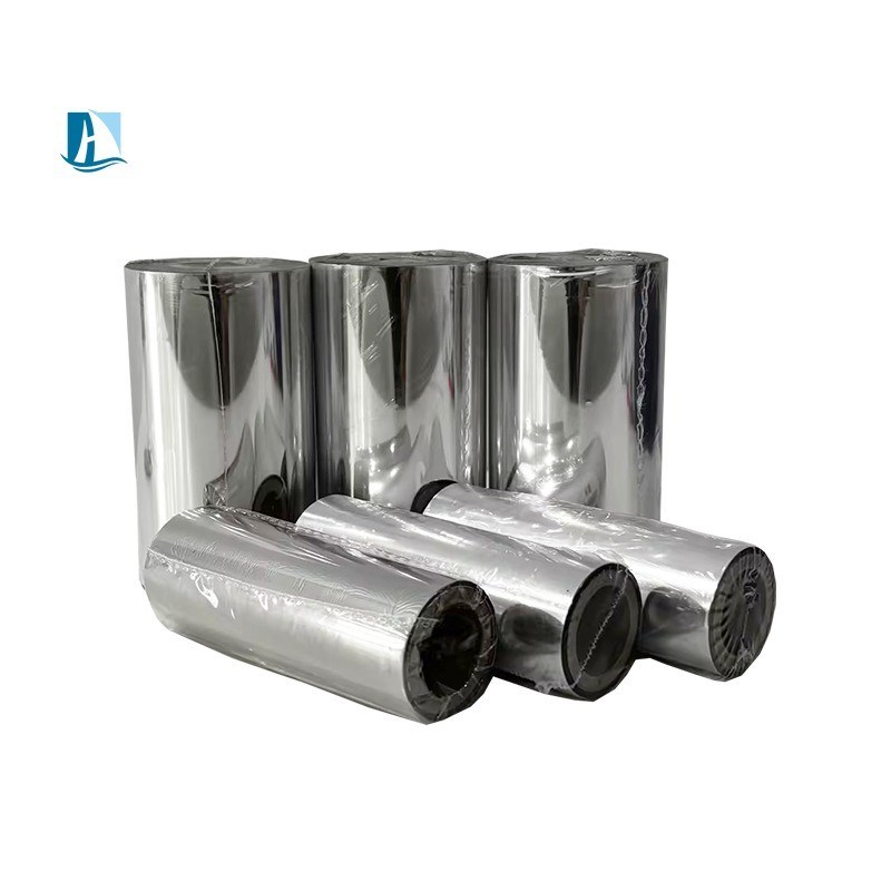 Ruban d'imprimante à transfert thermique 110x300m TTR Ruban de code à barres noir pour couleur verte