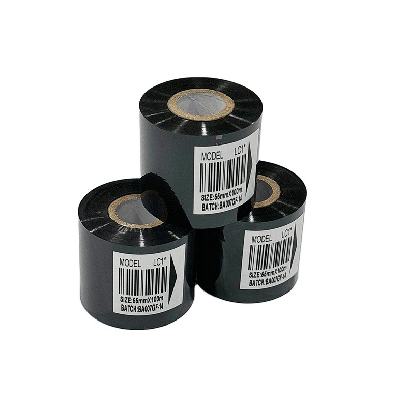 Une étiquette thermique en feuille d'estampage à chaud de qualité pour le codage des lots de dates sur des films d'emballage flexibles
