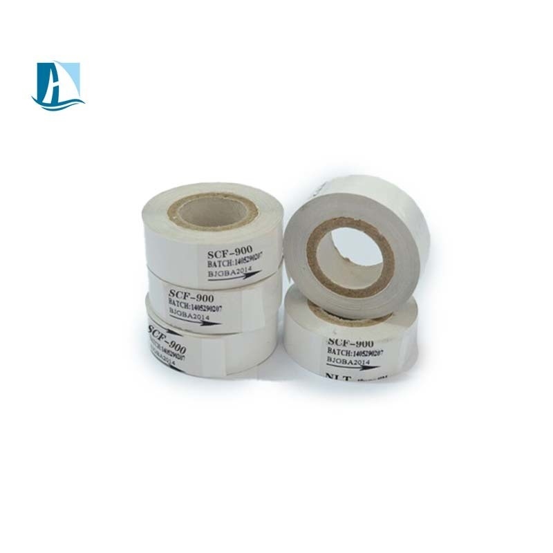 LC1 Ruban de codage de couleur blanche pour machine d'impression 100m Longueur carte PVC Date d'impression
